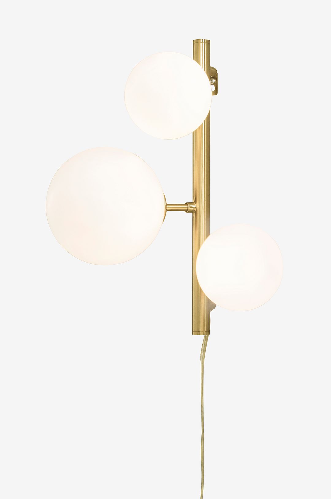 Aneta Lighting – Vägglampa Molekyl – Mässing – Vägglampor – Från Homeroom