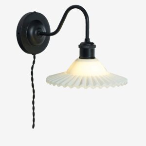 Aneta Lighting – Vägglampa Silvia – Svart – Vägglampor – Från Homeroom