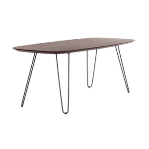 BLEVIO matbord 90×200 cm Mörkbrun