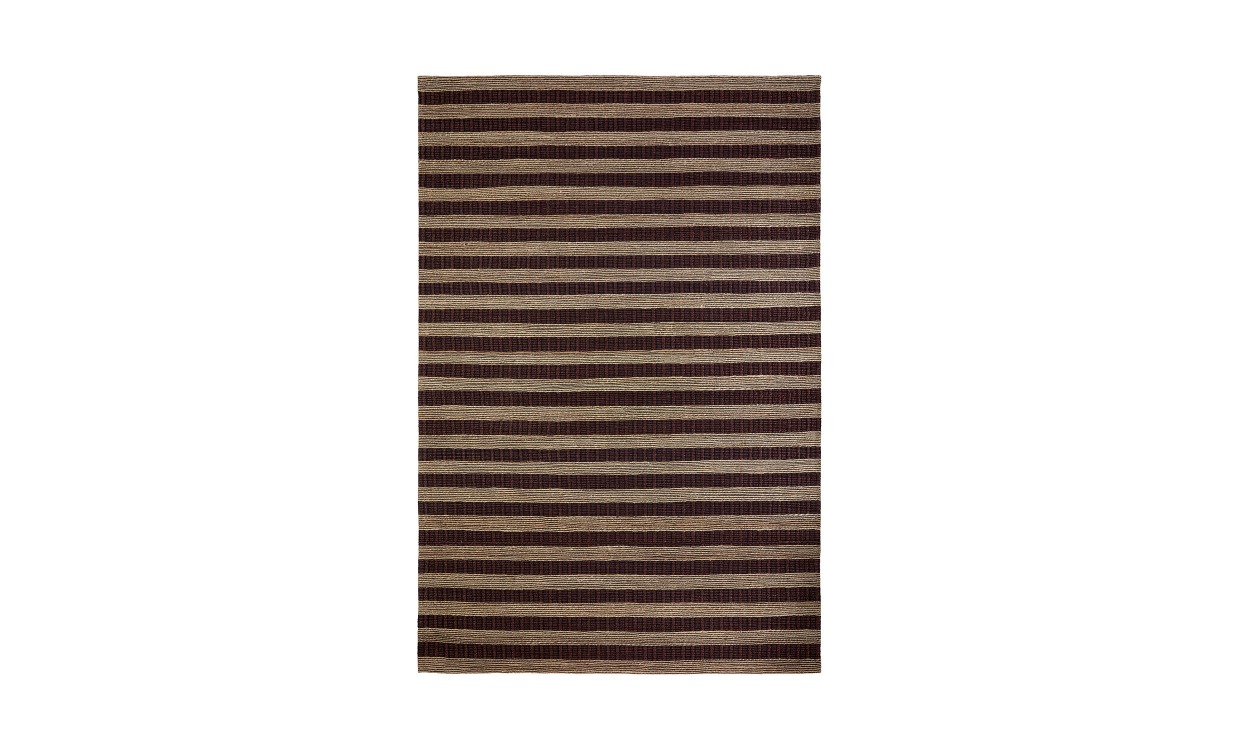 BLOCK Matta 200×300 Brun/Natur