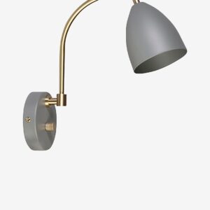Belid – Vägglampa Deluxe – Grå – Vägglampor – Från Homeroom