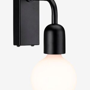 Belid – Vägglampa Regal 1 lampa – Svart – Vägglampor – Från Homeroom