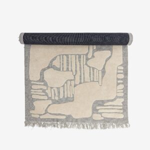 Bloomingville – Napoli Matta 200×140 – Grå – Ullmattor – Från Homeroom