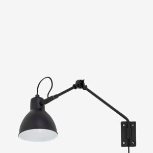 Bloomingville – Vägglampa Jili – Svart – Vägglampor – Från Homeroom