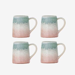 Bloomingville – Winnie Mugg, set om 4 – Flerfärgad – Koppar & muggar – Från Homeroom