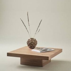 CHAPAS soffbord 90×90 cm Valnöt