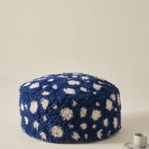 CORALLI puff Blå/Vit