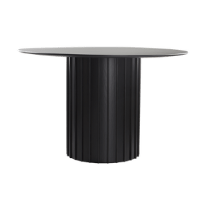 CORTONA matbord ø 120 cm Svart