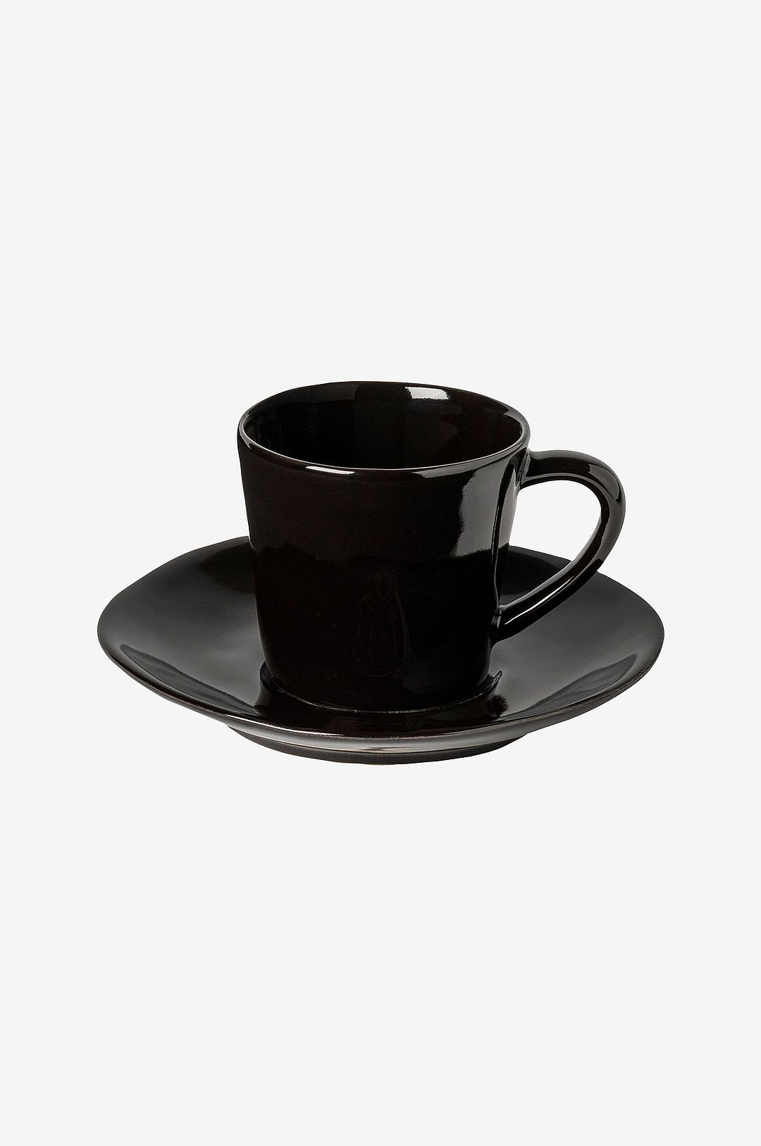 COSTA NOVA – Kopp med fat Nova Black – Svart – Koppar & muggar – Från Homeroom