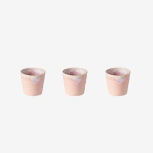 COSTA NOVA – Mugg Grespresso 3-pack – Rosa – Koppar & muggar – Från Homeroom