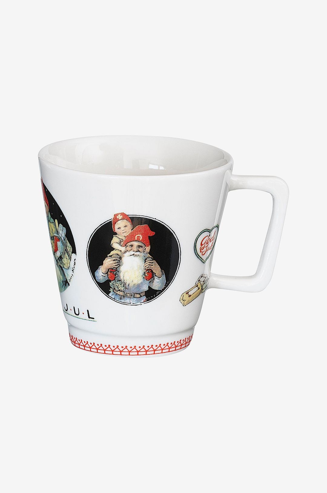 Cult Design – Glöggmugg Tomten 2-pack – Flerfärgad – Koppar & muggar – Från Homeroom