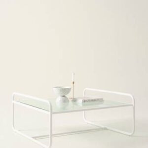 DOMINGO soffbord 100×100 cm Vit