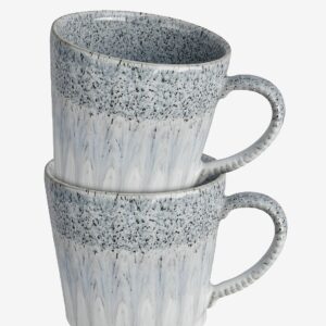 Denby – Mugg Studio Grey Accent 40 cl 2-pack – Grå – Koppar & muggar – Från Homeroom