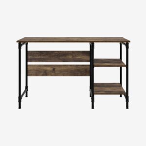 Dorel Home – Skrivbord Carter Single Pedestal – Brun – Skrivbord – Från Homeroom