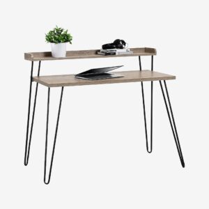 Dorel Home – Skrivbord Haven Retro – Brun – Skrivbord – Från Homeroom