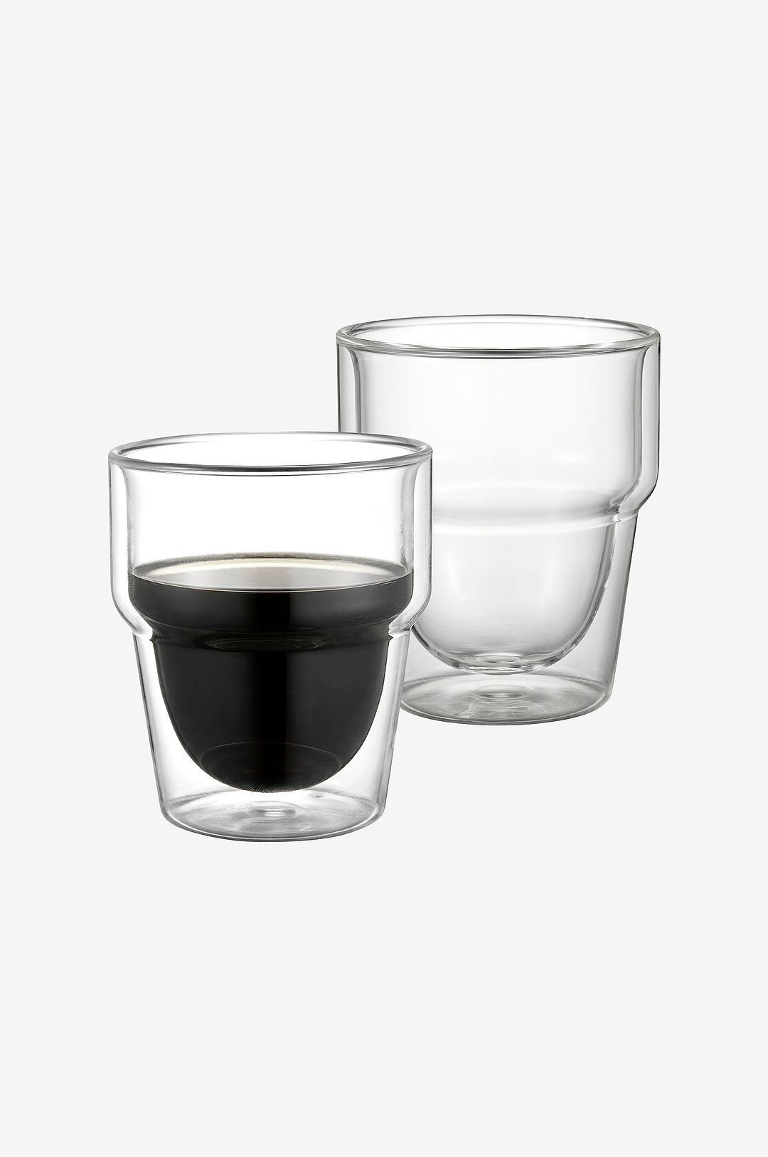 Dorre – Kaffemugg Kenya 2-pack – Transparent – Koppar & muggar – Från Homeroom