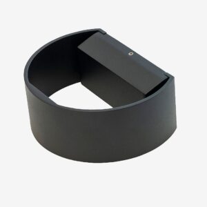 Dyberg Larsen – Vägglampa Circle utomhus – Svart – Fasadbelysning – Från Homeroom