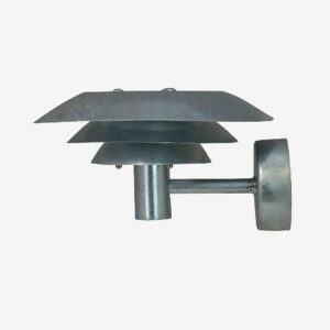 Dyberg Larsen – Vägglampa DL25 utomhus – Grå – Fasadbelysning – Från Homeroom