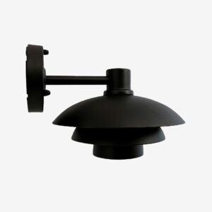 Dyberg Larsen – Vägglampa Morph D24 utomhus – Svart – Fasadbelysning – Från Homeroom