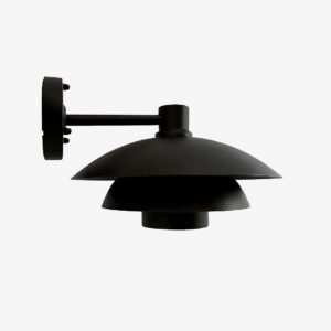 Dyberg Larsen – Vägglampa Morph D30 utomhus – Svart – Fasadbelysning – Från Homeroom