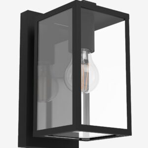 EGLO – Vägglampa Budrone – Svart – Vägglampor – Från Homeroom