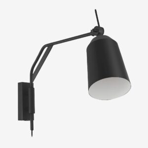 EGLO – Vägglampa Loreto – Svart – Vägglampor – Från Homeroom