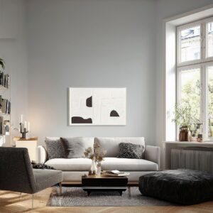 Eightmood – Målning, Cartus – Vit – Tavlor – Från Homeroom