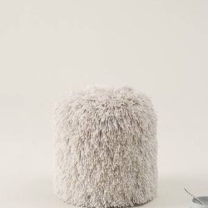 FUNTANA sittpuff ø 40 cm Naturvit