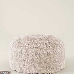 FUNTANA sittpuff ø 70 cm Naturvit