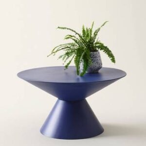 GAMPRIN soffbord ø 75 cm Blå