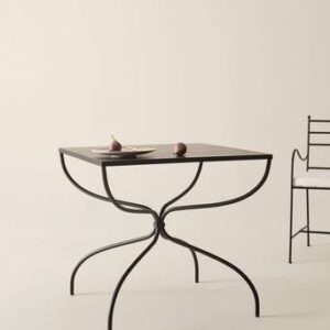 GASILLY bord 80×80 cm Svart