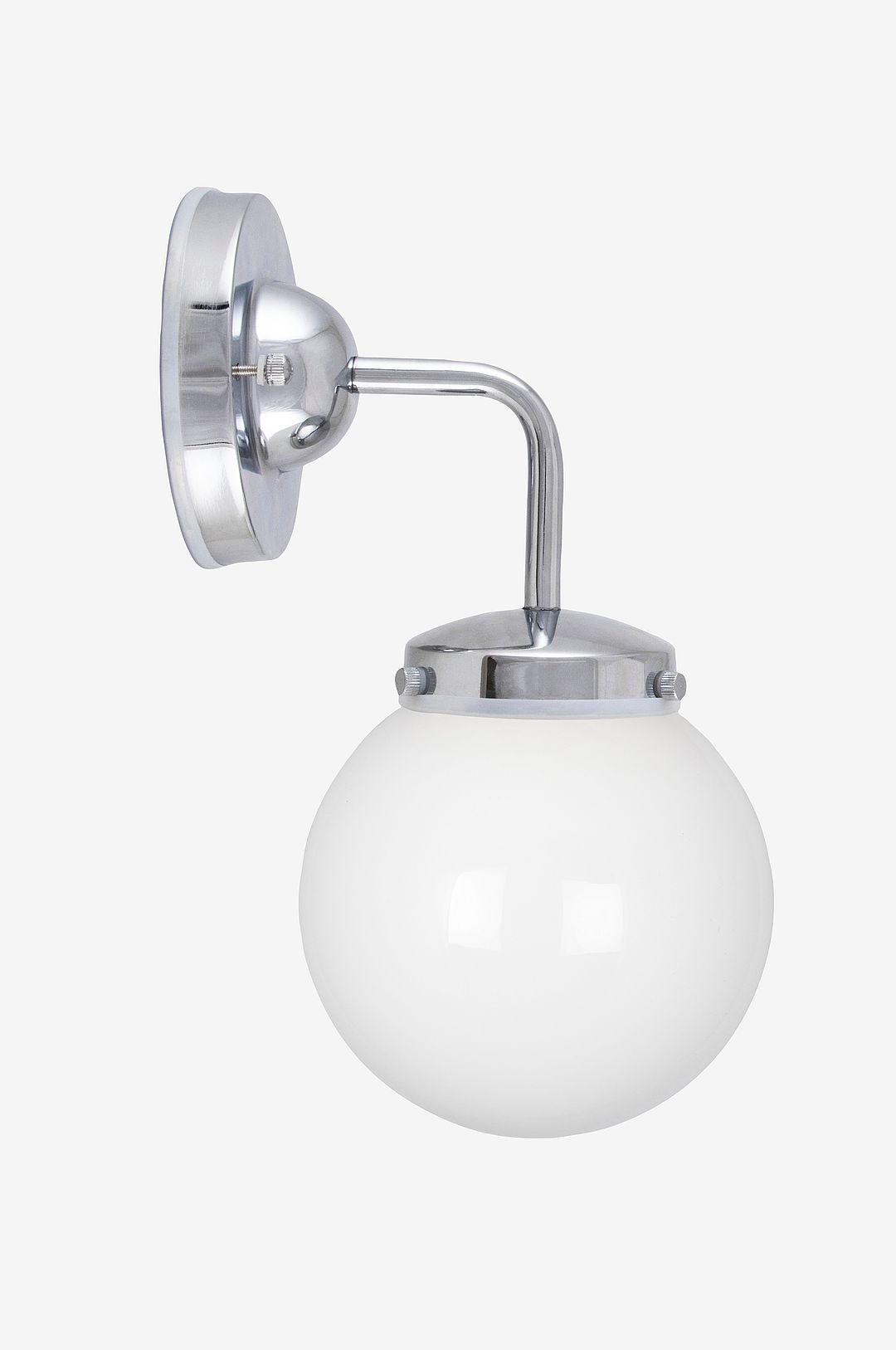 Globen Lighting – Vägglampa Alley 1 IP44 – Krom – Vägglampor – Från Homeroom