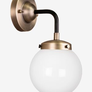 Globen Lighting – Vägglampa Alley 1 IP44 – Mässing – Vägglampor – Från Homeroom