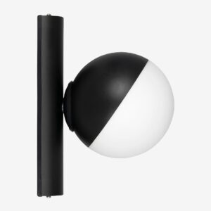 Globen Lighting – Vägglampa Contur 15 IP44 – Svart – Vägglampor – Från Homeroom