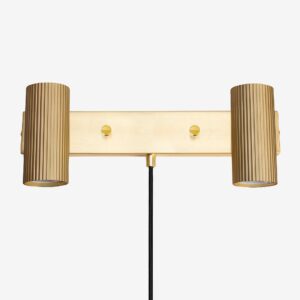 Globen Lighting – Vägglampa Hubble 2 – Mässing – Vägglampor – Från Homeroom