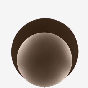 Globen Lighting – Vägglampa Orbit Mocha – Brun – Vägglampor – Från Homeroom
