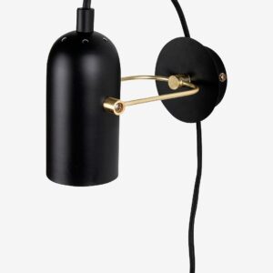 Globen Lighting – Vägglampa Swan Mini – Svart – Vägglampor – Från Homeroom
