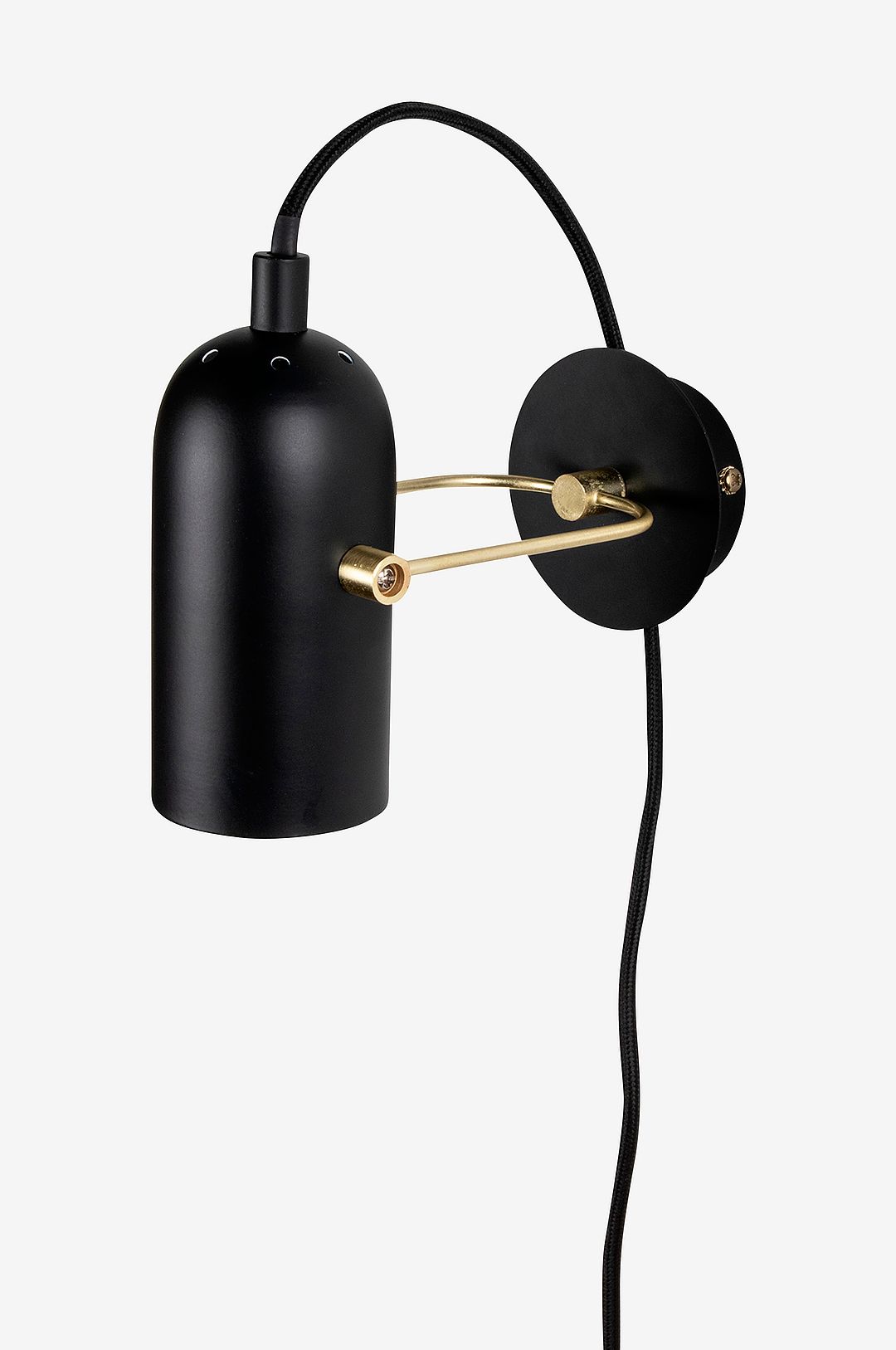 Globen Lighting – Vägglampa Swan Mini – Svart – Vägglampor – Från Homeroom