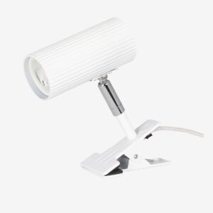 Globen Lighting – Vägglampa/Klämspot Hubble – Vit – Vägglampor – Från Homeroom