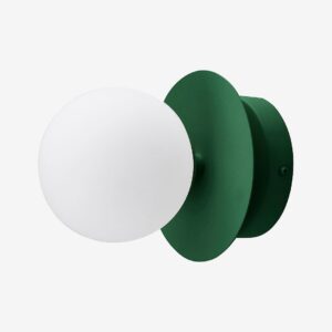 Globen Lighting – Vägglampa/taklampa Art Deco IP44 – Grön – Vägglampor – Från Homeroom