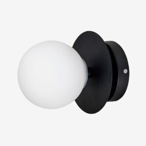 Globen Lighting – Vägglampa/taklampa Art Deco IP – Svart – Vägglampor – Från Homeroom