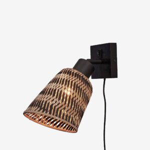 Good&Mojo – Vägglampa Java – Svart – Vägglampor – Från Homeroom