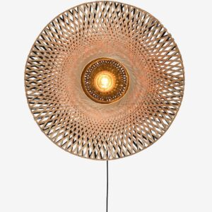 Good&Mojo – Vägglampa Kalimantan L – Brun – Vägglampor – Från Homeroom