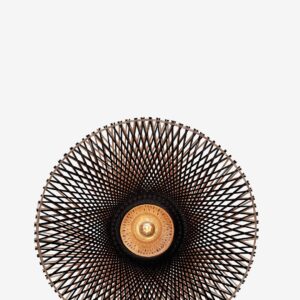 Good&Mojo – Vägglampa omvänd Kalimantan 87×20 cm – Svart – Vägglampor – Från Homeroom