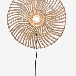 Good&Mojo – Väggplafond liten Zanzibar – Vit – Vägglampor – Från Homeroom