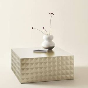 HAGA soffbord 80×80 cm Vit