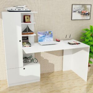 Hanah Home – Skrivbord Domingos – Vit – Skrivbord – Från Homeroom