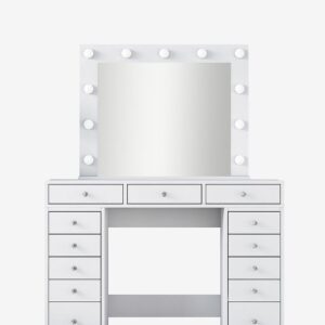 Hanah Home – Sminkbord Suna – Vit – Skrivbord – Från Homeroom