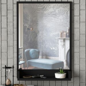 Hanah Home – Spegel Costa – Svart – Stora speglar – Från Homeroom