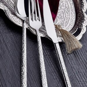 Hermia – Bestickset Kristal (24 delar) – Silver – Bestick – Från Homeroom